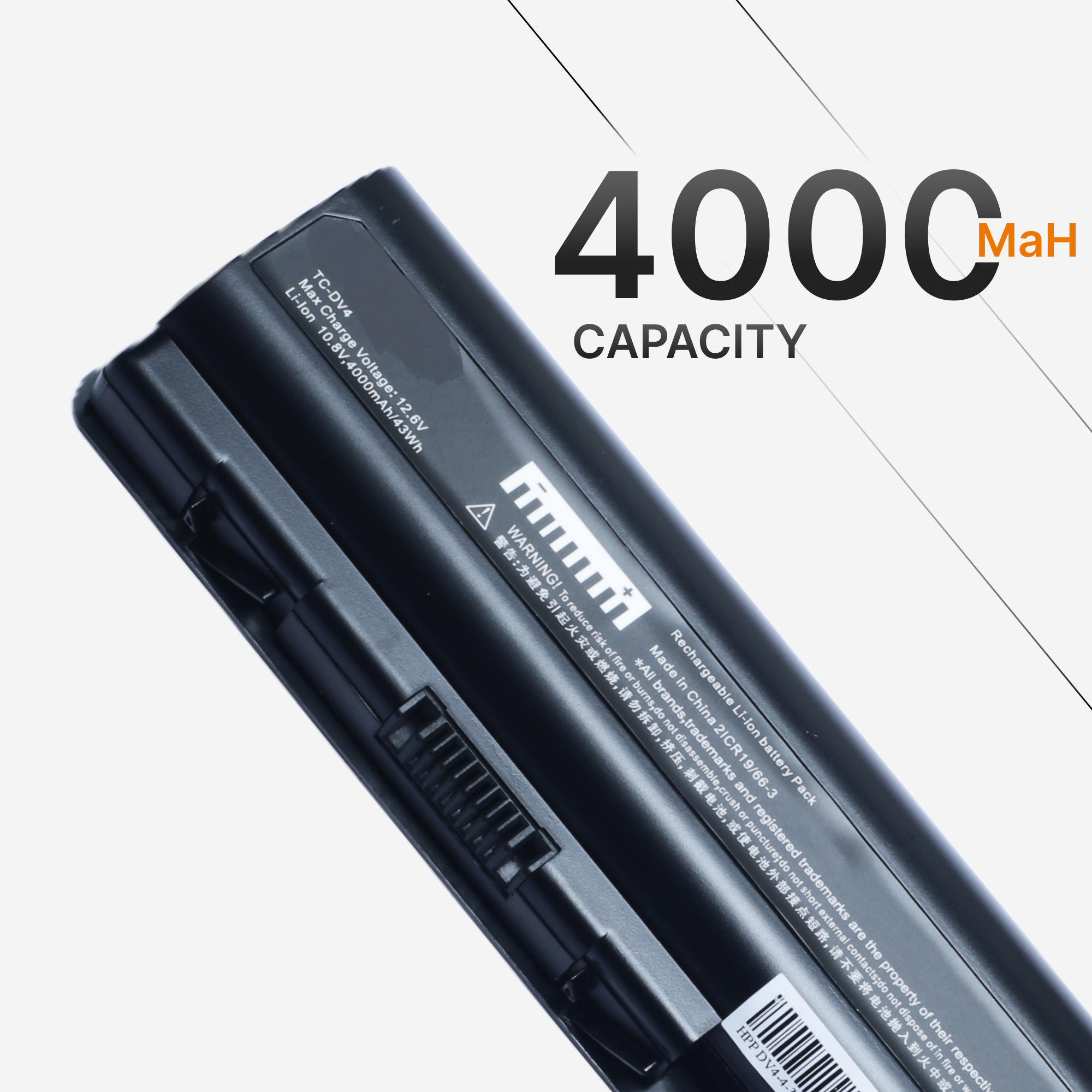 Lappy Power Laptop Battery HP DV4, Compaq Presario, CQ40, CQ45, CQ50, CQ60, CQ70 - Compatible - Image 2