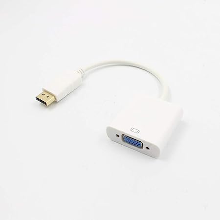 DisplayPort (DP) Male to VGA Adapter Female , Gold-Plated Compatible with Computer, Desktop, Laptop, PC, Monitor, Projector - Image 2
