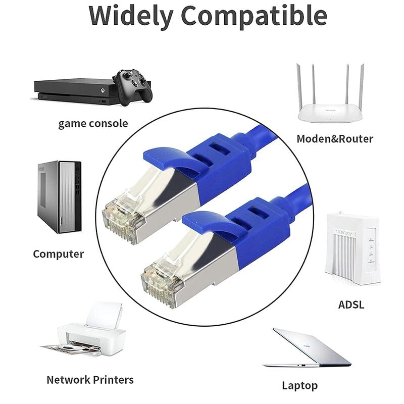 CAT6 High Speed RJ45 Ethernet Patch Cord LAN 10 Meter Cable - Image 4