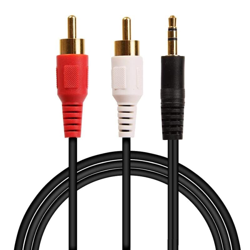 Stereo Male to 2 RCA Male Stereo Audio Cable - 1.5 Meter - Image 2