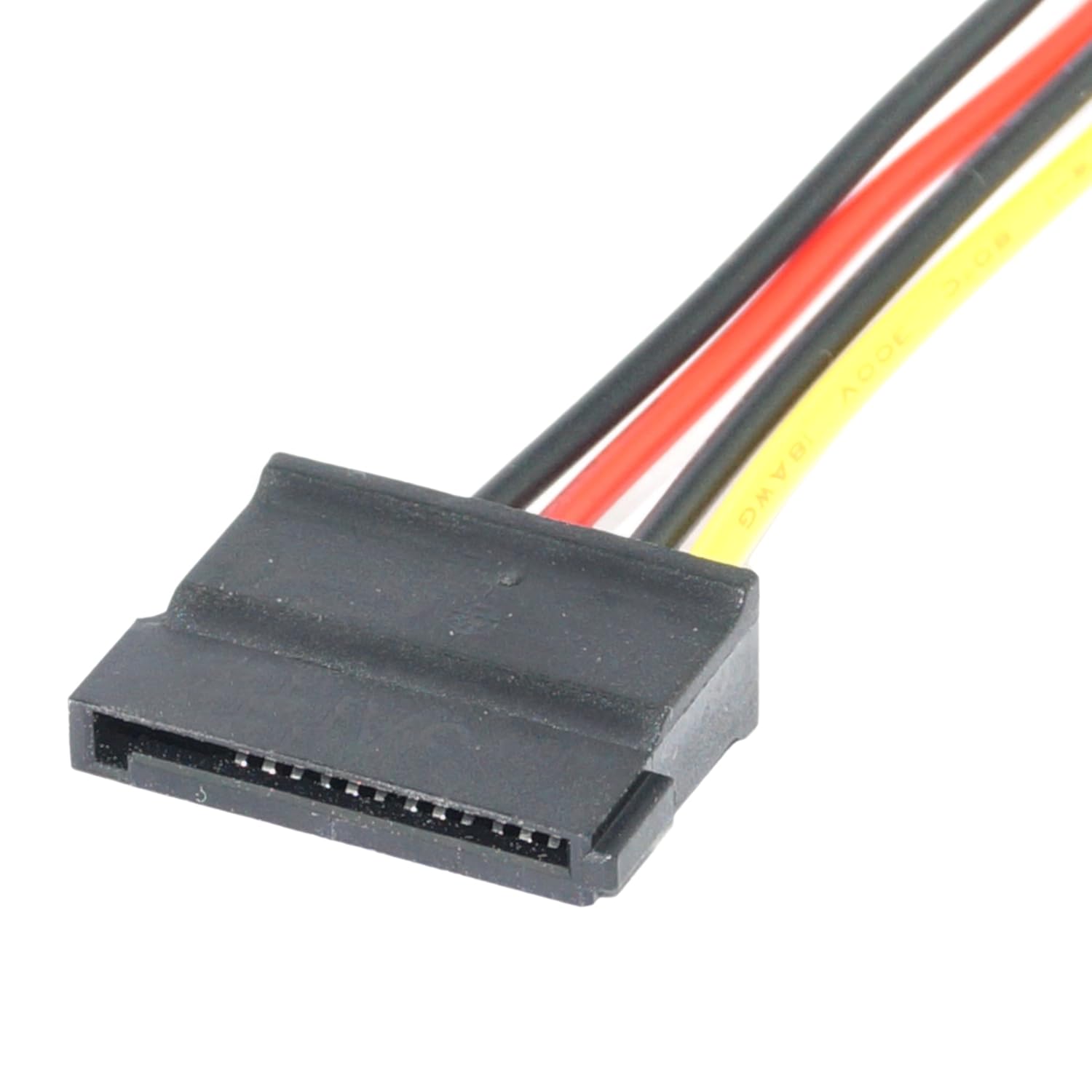 4 Pin Molex to SATA Power Cable Adapter for Internal Hard Disk Drive - Image 4