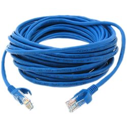 Blue CAT5 High-Speed RJ45 Ethernet Patch Cord 10 Meter LAN Cable