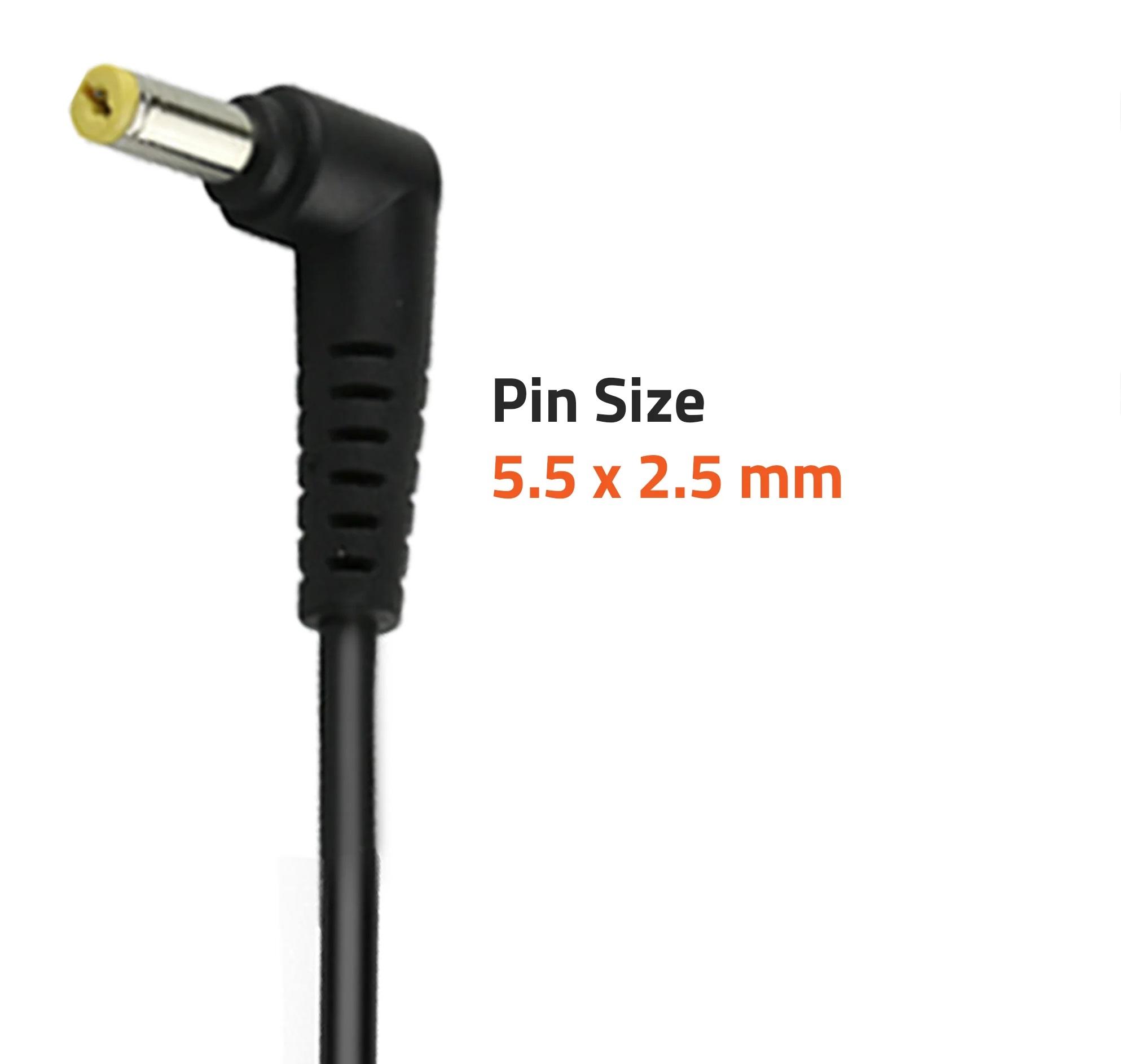 Lappy Power Laptop Adapter 65W 20V - 3.25A For Lenovo Yoga 3 (Pin Size 5.5*2.5mm) -Compatible - Image 3