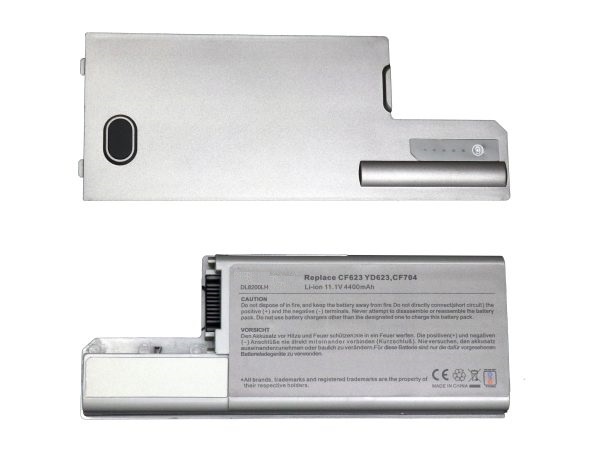 Lappy Power Laptop Battery For Dell D820 ? Latitude D830, M4300, Precision M65 Series Laptops, 11.1V 6 Cells 4400mAh ? Compatible