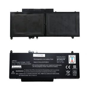 Lappy Power Laptop Battery For Dell E5450 ? G5M10, E5550, E5570, Latitude E5470 Laptops , 7.4V 4 Cells 51Wh ? Compatible