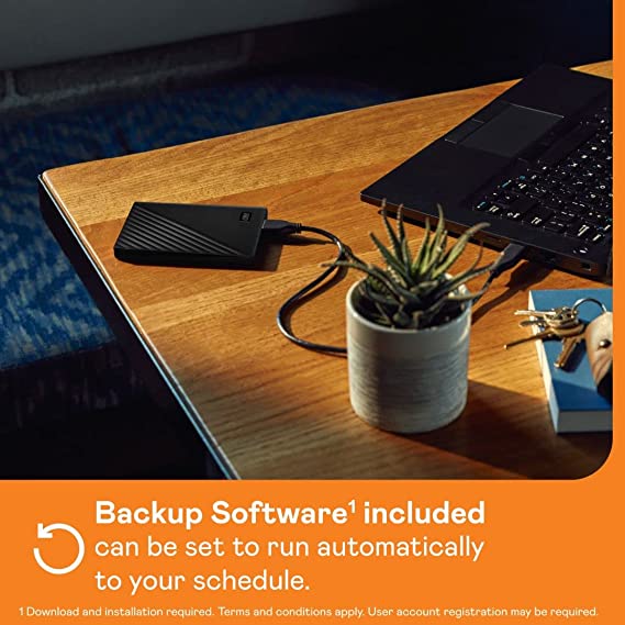 Western Digital WD 2TB My Passport Portable Hard Disk Drive, Compatible with Windows and Mac, External HDD - Image 2