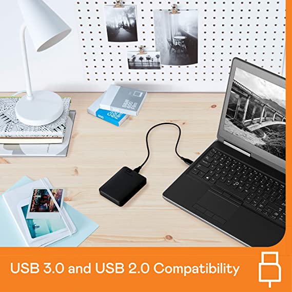Western Digital WD 4TB Elements Portable Hard Disk Drive, USB 3.0, Compatible with PC, PS4 and Xbox, External HDD - Image 2