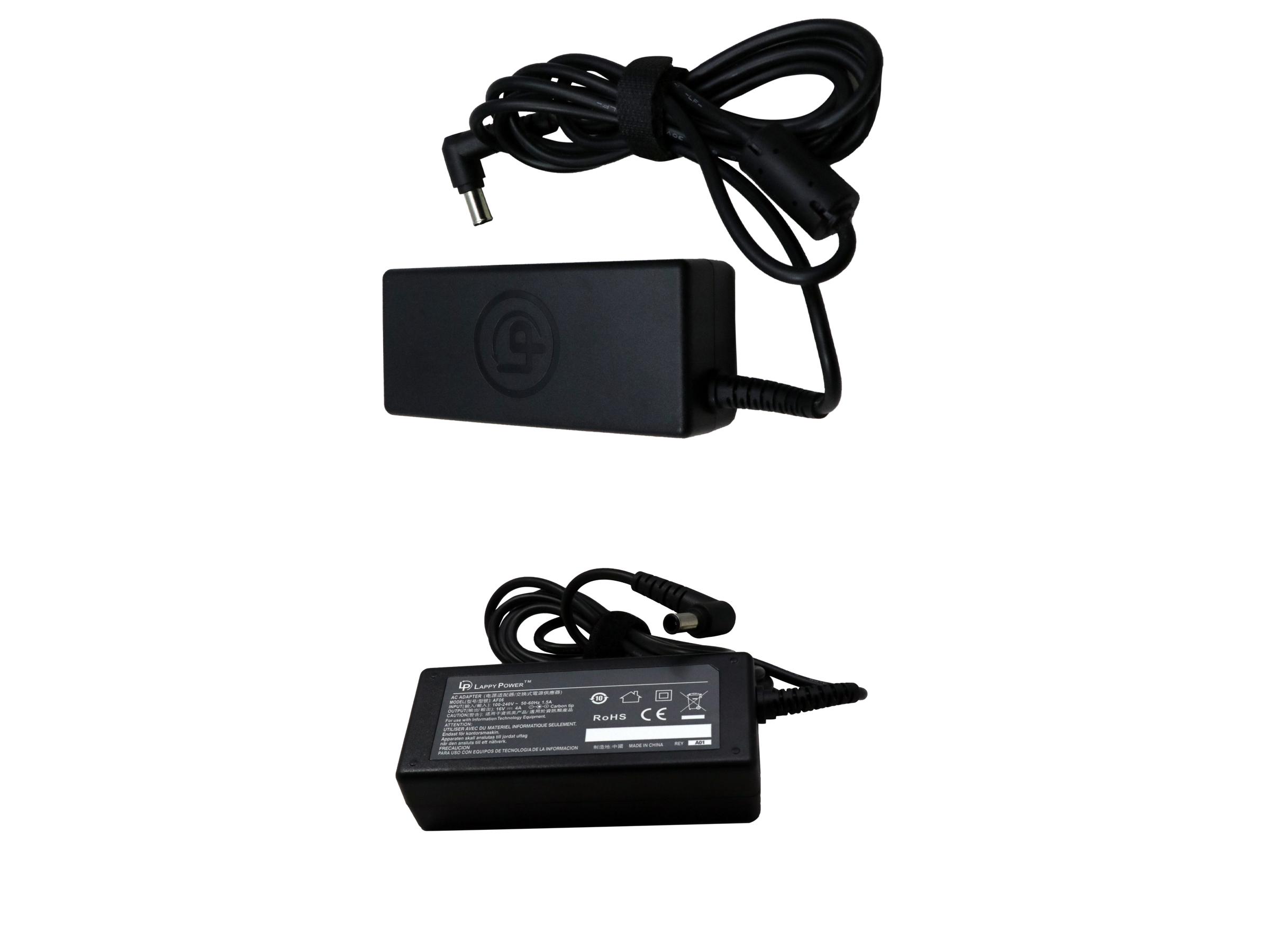Lappy Power Laptop Adapter 65W 16V-4A For Sony (Pin Size 6.5*4.4mm) Compatible - Image 4