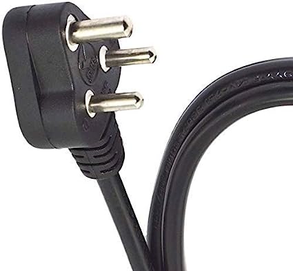 Desktop Power Cord 3 Pin Cable 3 Mtr (Black) - Image 4