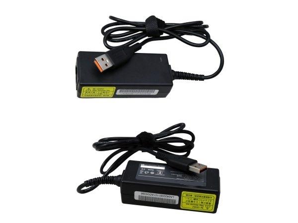 Lappy Power Laptop Adapter 45W 20V/2A For Lenovo Yoga 3 (Pin Type USB) - Compatible - Image 4
