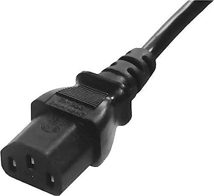 Desktop Power Cord 3 Pin Cable 3 Mtr (Black) - Image 2