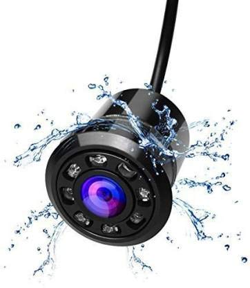Car Rear View Reverse Parking Camera with HD Night Vision 8 LED Waterproof 170 Degree Wide Angle (Black) - Image 2