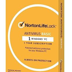 D1 Norton Antivirus Basic - 1 Device - 12 months - (Activation Key Card)