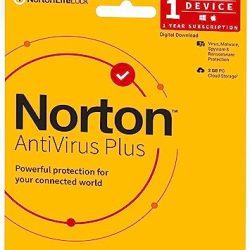 D3 Norton Antivirus Plus | 1 User 1 Year |Additionally Includes Smart Firewall, Password Manager & PC Cloud Back Up