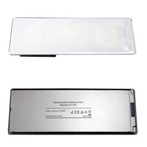 Lappy Power Laptop Battery For Apple A1185 ? MA561, MacBook 13? A1181, 13? MA254, 13? MA255 Series Laptops,Silver 10.8V 6 Cells 55Wh ? Compatible
