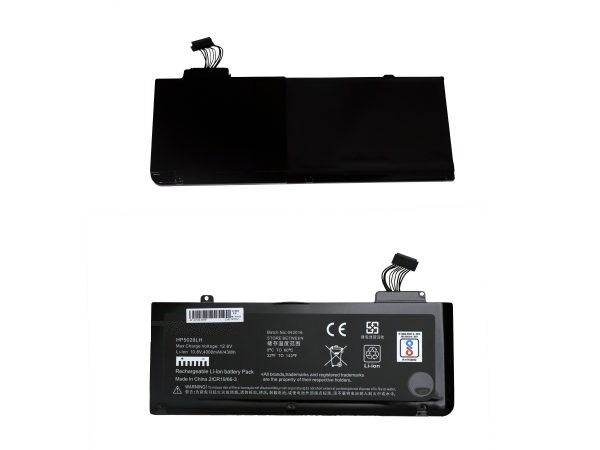 Lappy Power Laptop Battery For Apple A1322 A1278(EMC 2419*) MacBook Pro A1322 Laptops, 10.8V 6 Cells 5200mAh Compatible