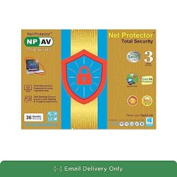 W17 Net Protector Total Security Gold 2023 Antivirus - 1 PC 3 Years (Email Delivery)