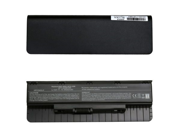 Lappy Power Laptop Battery For ASUS A32N1405 - G551, G58JK, N771, G551J Laptops, 10.8V 6 Cells 4400mAh ? Compatible