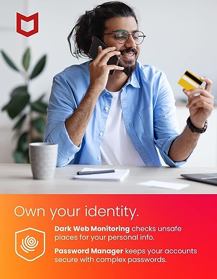 McAfee Total Protection Security For Window, Mac Single Licence Key (Email Delivery) - Image 3