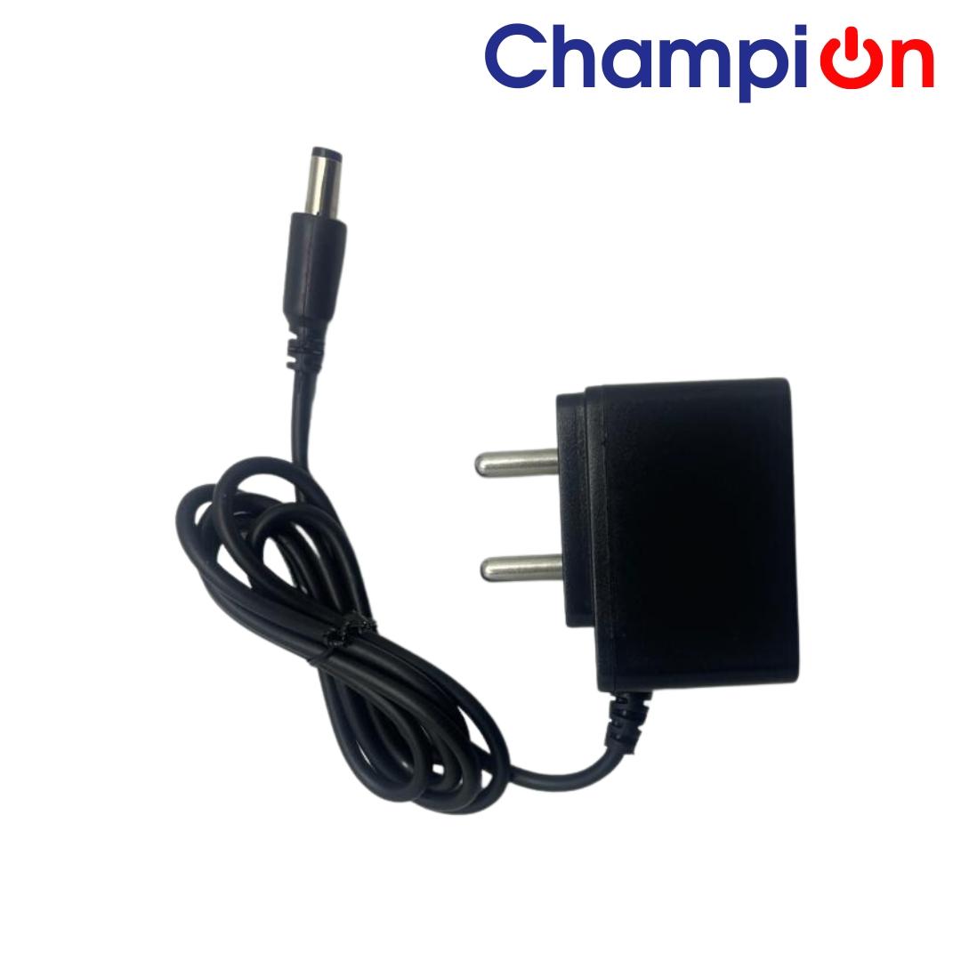 Champion 5V 1Amp Power Adapter Pin Size (5.5mm*2.5mm) For Electronic Instruments (Black) - Image 3