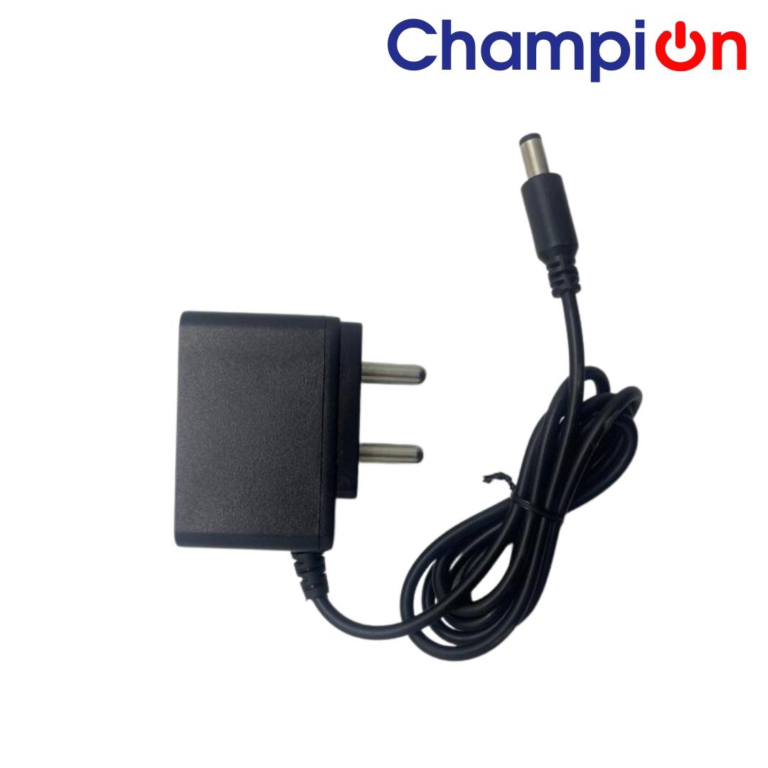 Champion 5V 1Amp Power Adapter Pin Size (5.5mm*2.5mm) For Electronic Instruments (Black) - Image 2