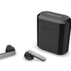 W1 Philips TWS TAT3225 Earbuds, 24H Playtime, IPX4, 13mm Drivers