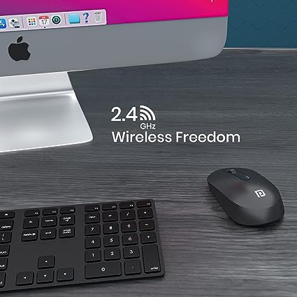 Portronics Toad 13 Wireless Mouse, 2.4 Ghz Connectivity with USB Nano Dongle, 1200 DPI Optical Tracking Compatible with Laptop, Mac, PC - Image 3