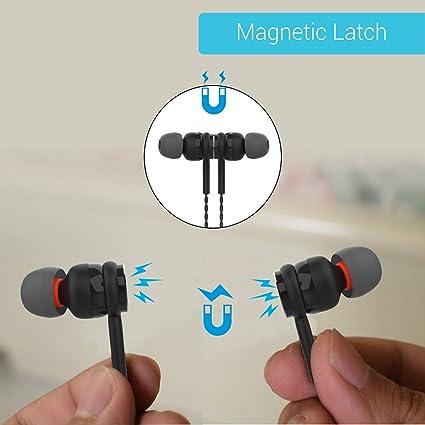 Portronics Conch Gama in-Ear Wired Earphone, 1.2m Tangle Free Cable, in-Line Mic, Noise Isolation 3.5mm Aux Port and High Bass (Black) - Image 4