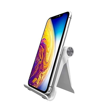 Portronics Modesk 200 Universal Mobile Phone Tabletop Stand for Desktop Table for All Device Size Upto 17.7cm (7 Inch) White - Image 4