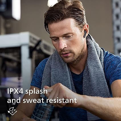 Philips TWS TAT3225 Earbuds, 24H Playtime, IPX4, 13mm Drivers - Image 5