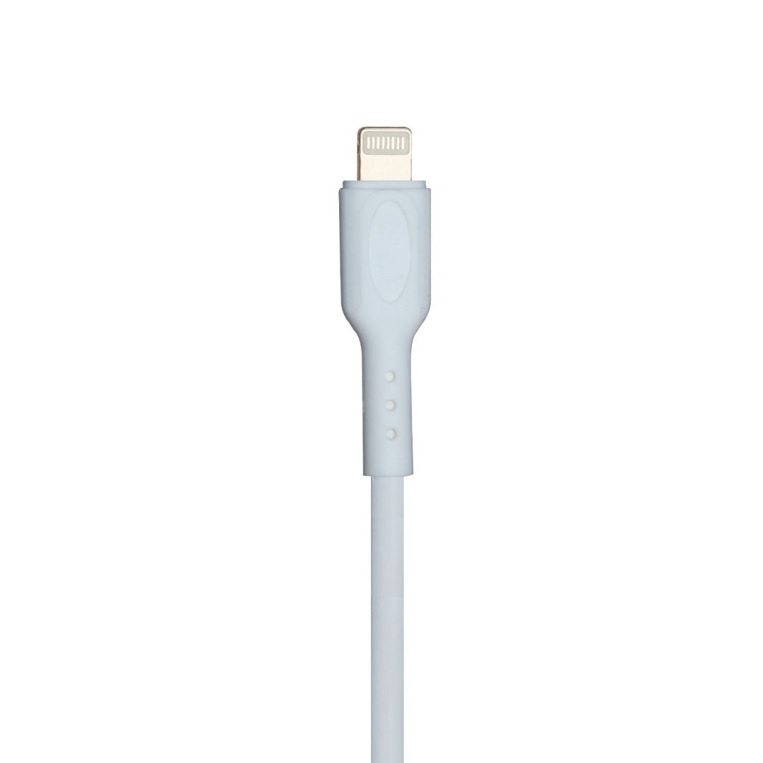 Champion Type-C to iPhone PD 27W Data Sync & Fast Charging Cable PVC for all Apple & Lightning Port Devices (White) - Image 4