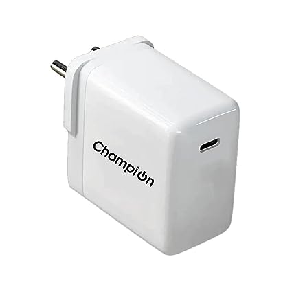 Champion 25W 5V/4A Type-C PD Fast Charger for iPhones & Android Devices (White) - Image 2