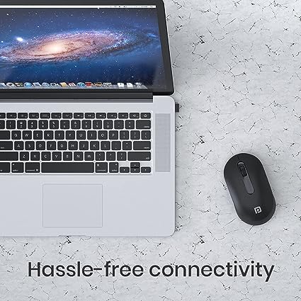 Portronics Toad 13 Wireless Mouse, 2.4 Ghz Connectivity with USB Nano Dongle, 1200 DPI Optical Tracking Compatible with Laptop, Mac, PC - Image 4