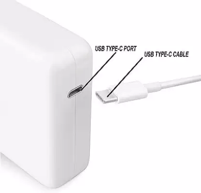 Lappy Power Laptop Adapter 61W 20V/3A Type-C For Apple MacBook Pro 33cm (13-inch 2020) - Compatible - Image 2