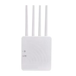 dgjfg 4G Wireless Wi-Fi Router With Sim Card Slot & 4 Antennas (White)