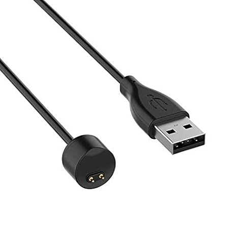 Mi Replacement Magnetic USB Charger Original for Mi Smart Band 5 / Mi Smart Band 6 (Black) - Image 5