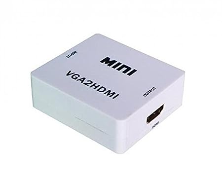 Mini VGA to HDMI Adapter Full HD1080P HDTV Video for PC Laptop Converter - Image 4