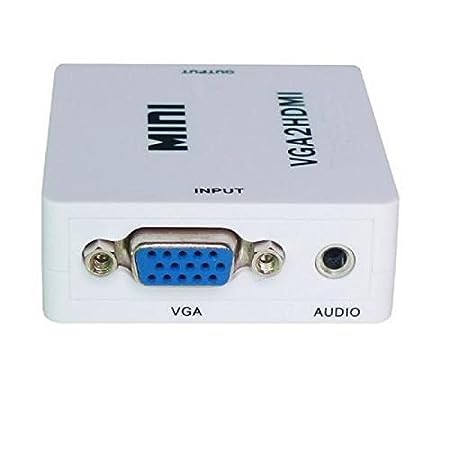 Mini VGA to HDMI Adapter Full HD1080P HDTV Video for PC Laptop Converter - Image 2