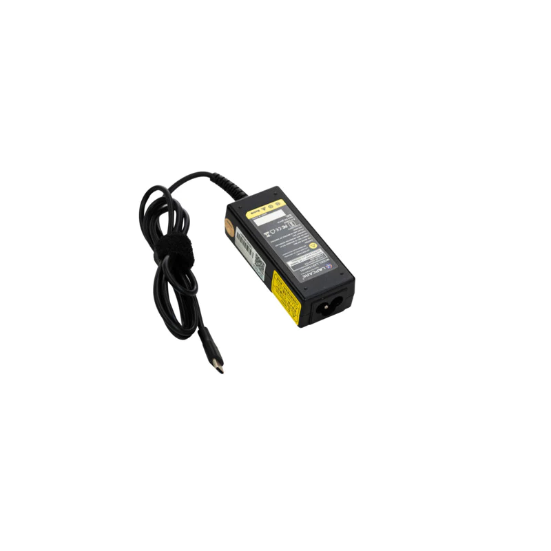 Lapcare 45W Universal Adapter USB C ,Compatible for Lenovo (Black)
