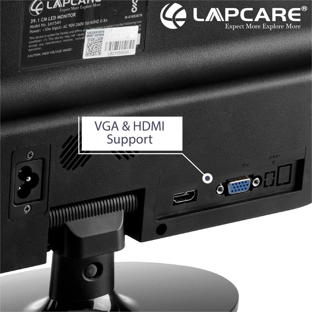 Lapcare LED Monitor - 15.4-inch 39.1CM - VGA & HDMI - Image 6
