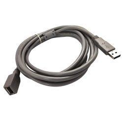 700x700 (1) USB 2.0 Extension Cable For Printer 1.5 Mtr (Grey)