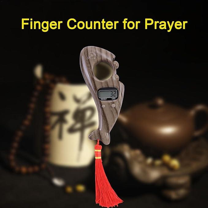 Digital Finger Tasbih Counter,Islamic Finger Counter Prayer Beads Finger for Meditation,Yoga,Relaxation(Pack of 1) - Image 5