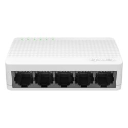 S105 TENDA TE-S105 5-Port Mini 10/100Mbps Fast Ethernet Switch (White)