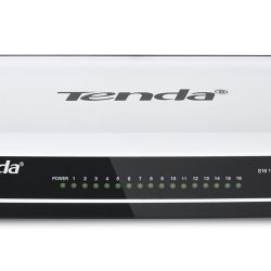 S16 Tenda S16-16-port Fast Ethernet Switch (Desktop) (White)