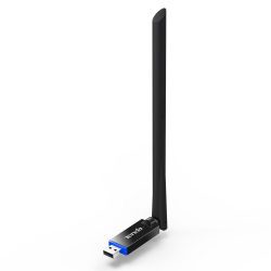 U10 Tenda U10 AC650Mbps Dual-Band WiFi Dongle, Wireless USB Adapter, 6dBi Internal Antenna, (Black)