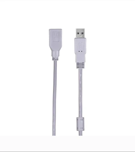 USB 2.0 Extension Cable For Printer 1.5 Mtr (Grey) - Image 2