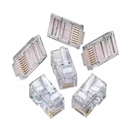 RJ45 High Quality Network Connector - (Pack of 100) - Image 2