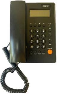 Beetel M500 Caller ID Landline Phone with Speaker Phone (Black) - Image 2