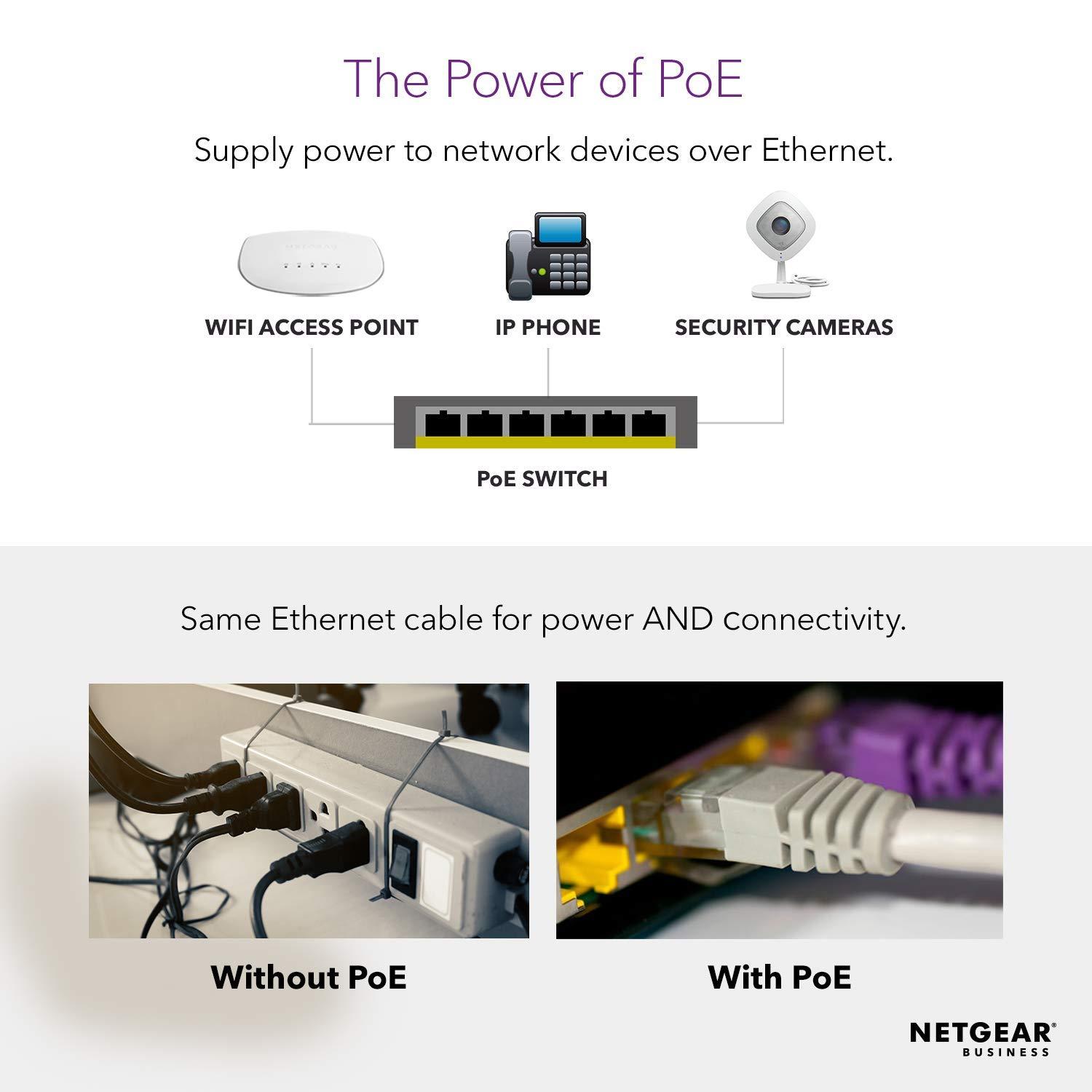 Netgear GS724TP ProSafe 24 Port Gigabit Smart POE Switch - Image 3