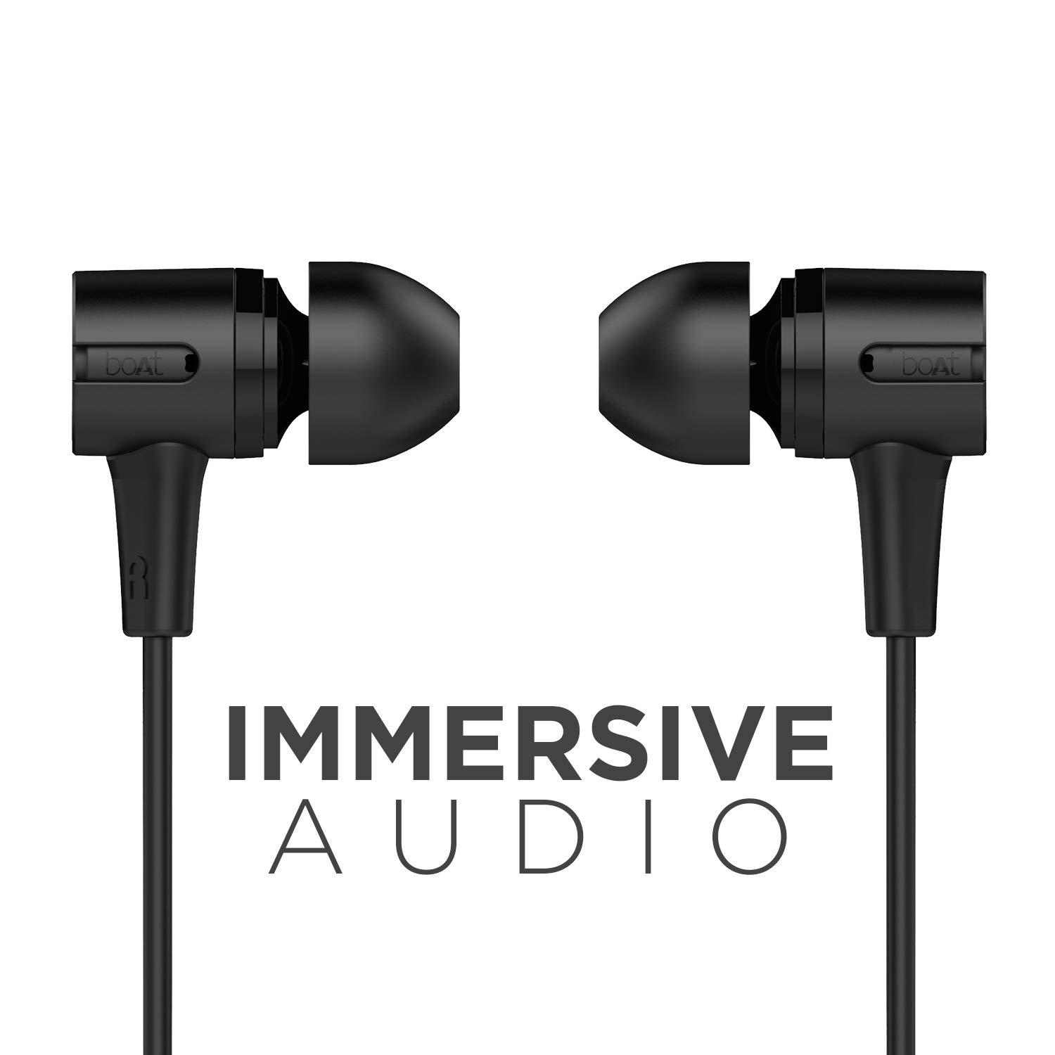 boAt Bassheads 102 in Ear Wired Earphones with Mic - Image 7